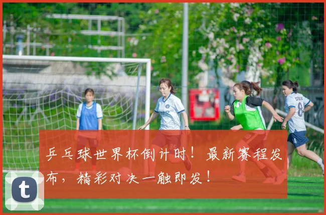 乒乓球世界杯倒计时！最新赛程发布，精彩对决一触即发！